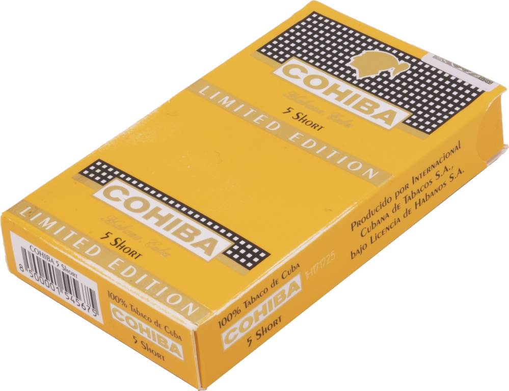 Small Cigars Cohiba Short packaging