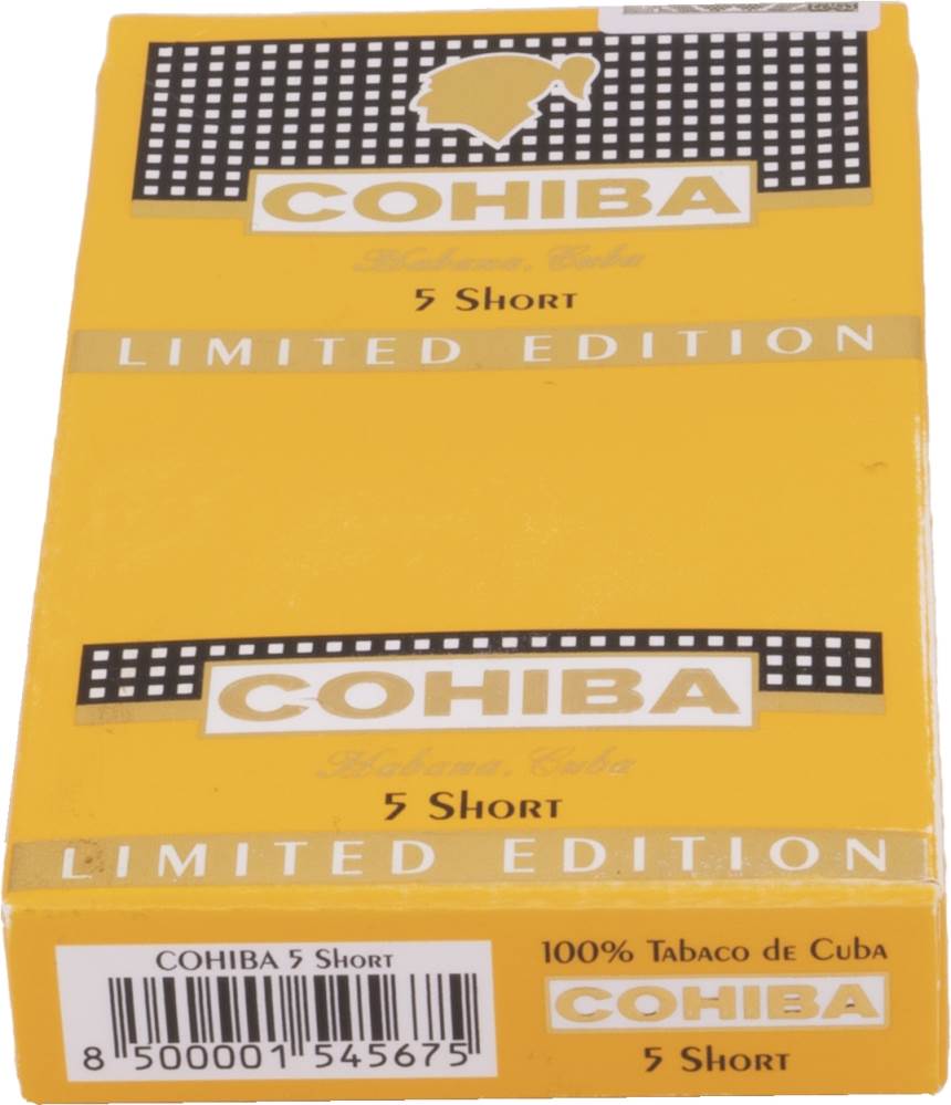 Small Cigars Cohiba Short packaging