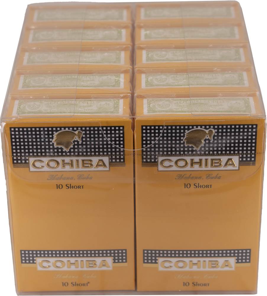 Small Cigars Cohiba Short packaging