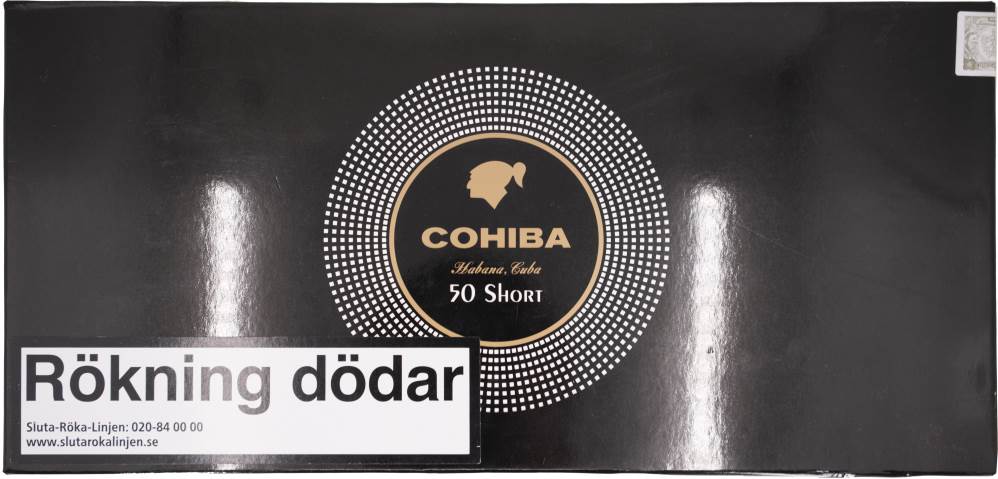Small Cigars Cohiba Short packaging