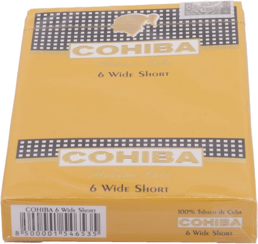 Small Cigars Cohiba Wide Short packaging