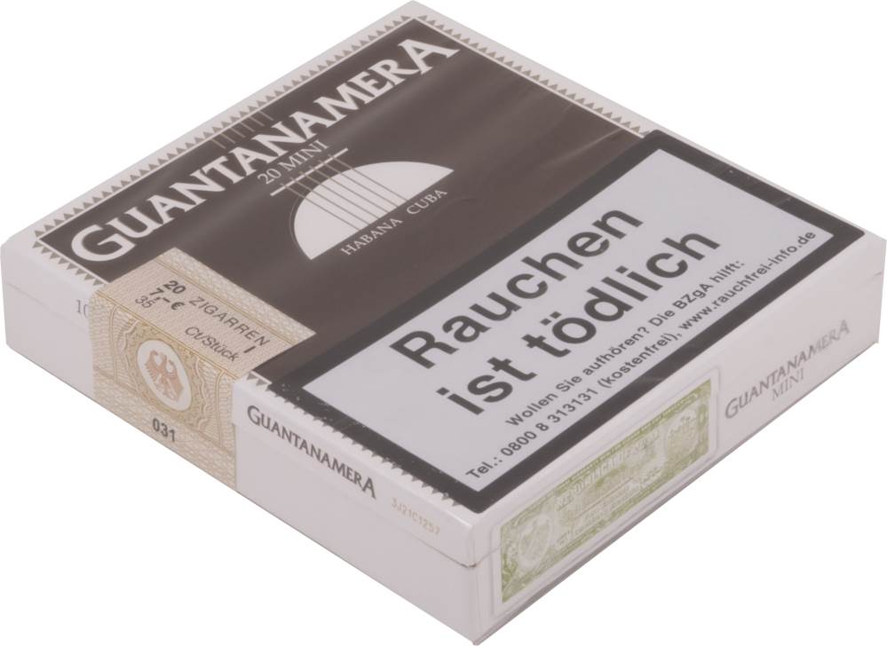 Small Cigars Guantanamera Mini packaging