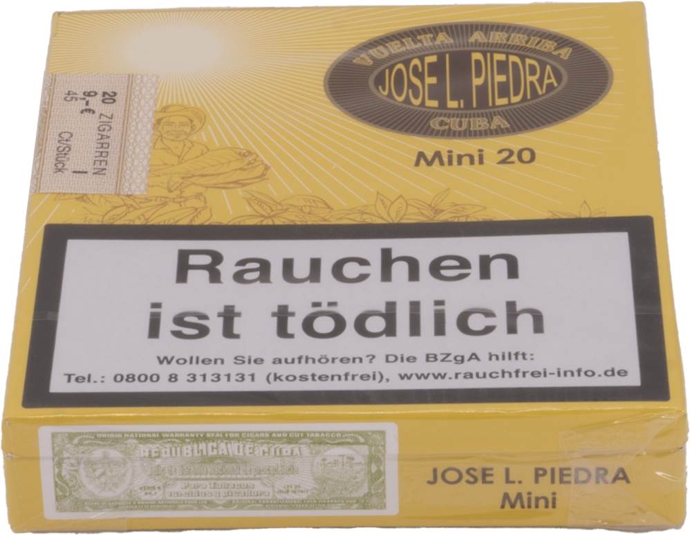 Small Cigars José L. Piedra Mini packaging