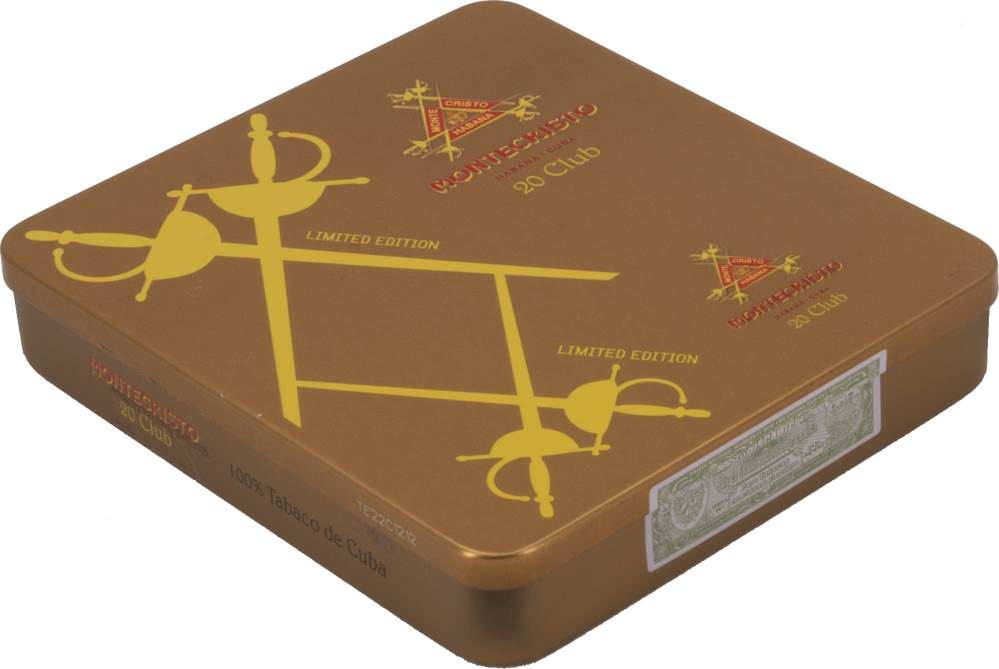 Small Cigars Montecristo Club packaging
