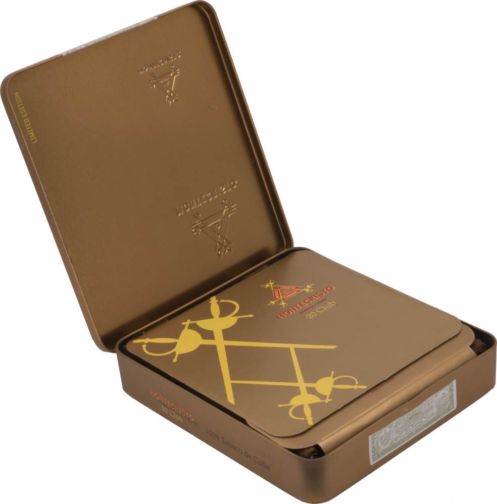 Small Cigars Montecristo Club packaging