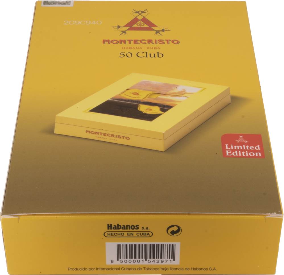 Small Cigars Montecristo Club packaging