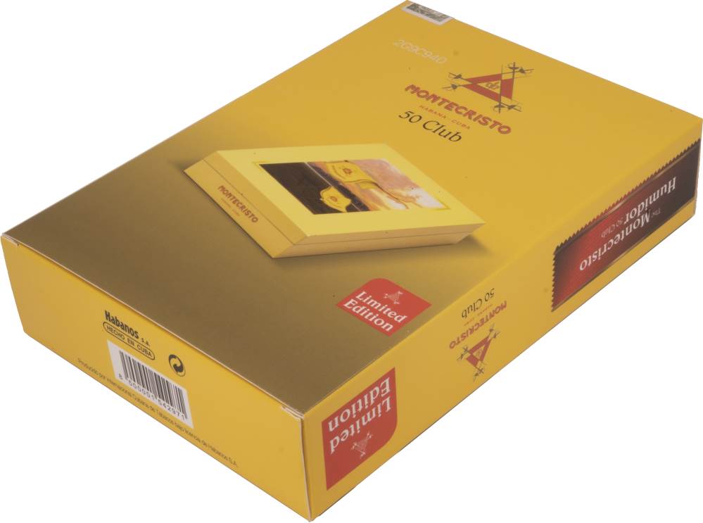 Small Cigars Montecristo Club packaging
