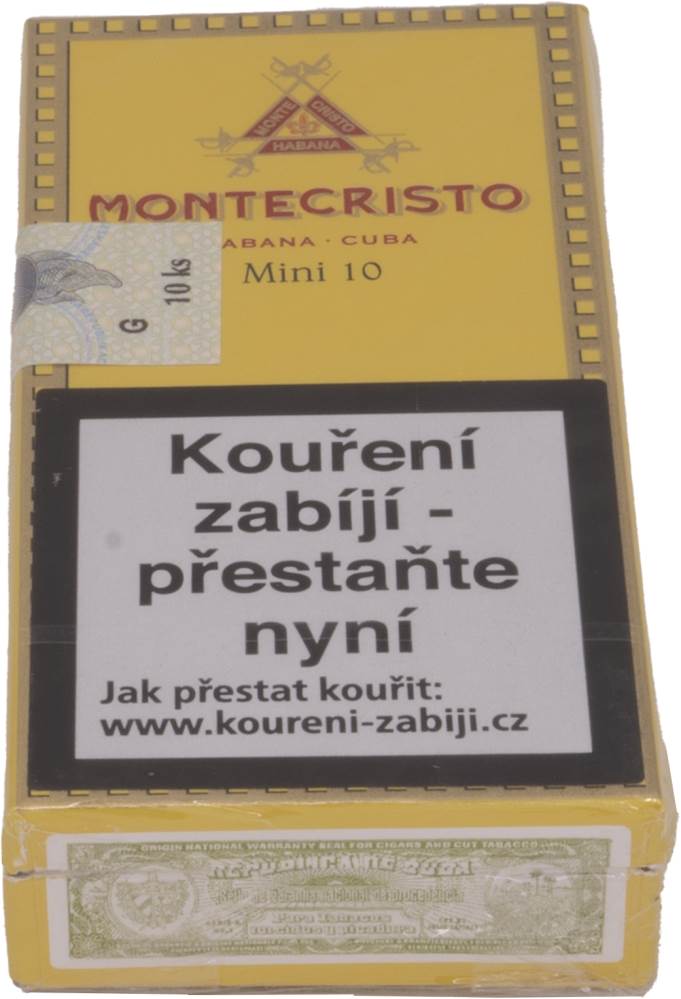 Small Cigars Montecristo Mini packaging