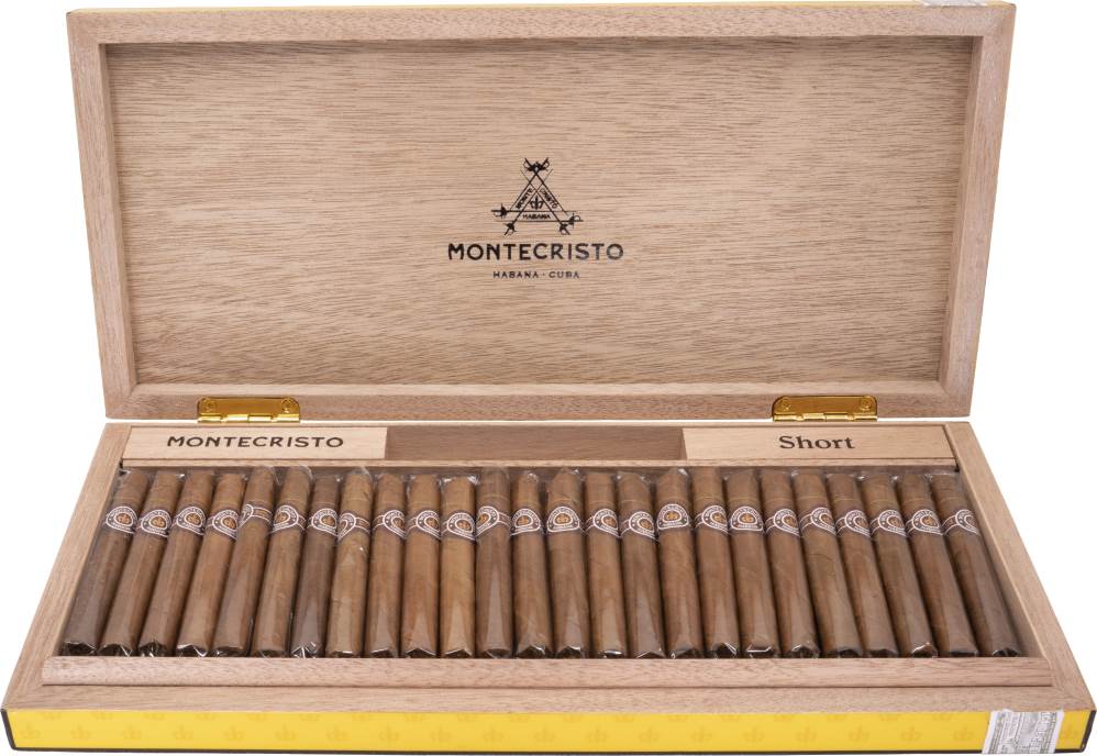 Small Cigars Montecristo Shorts packaging