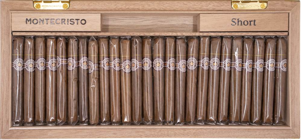 Small Cigars Montecristo Shorts packaging
