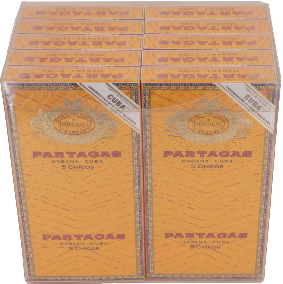 Small Cigars Partagás Chicos packaging