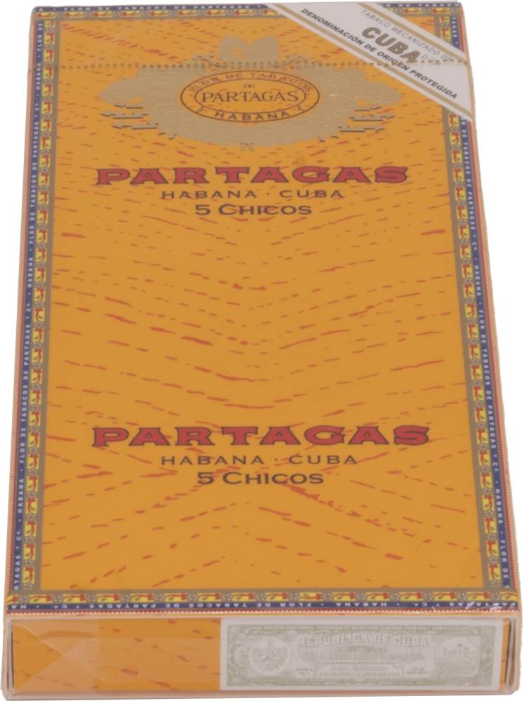 Small Cigars Partagás Chicos packaging