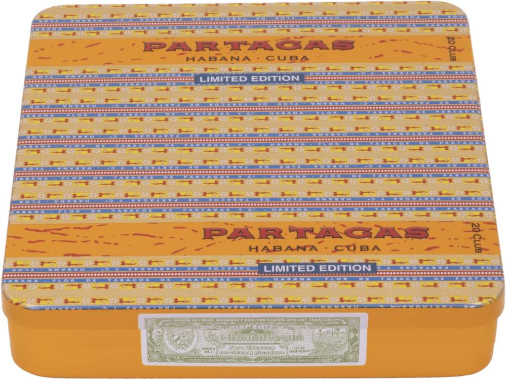 Small Cigars Partagás Club packaging