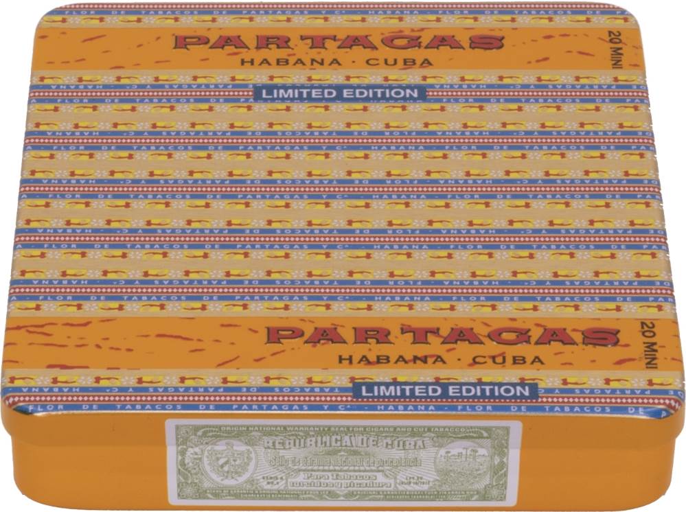 Small Cigars Partagás Mini packaging