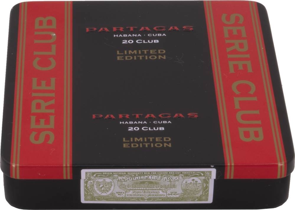 Small Cigars Partagás Serie Club packaging