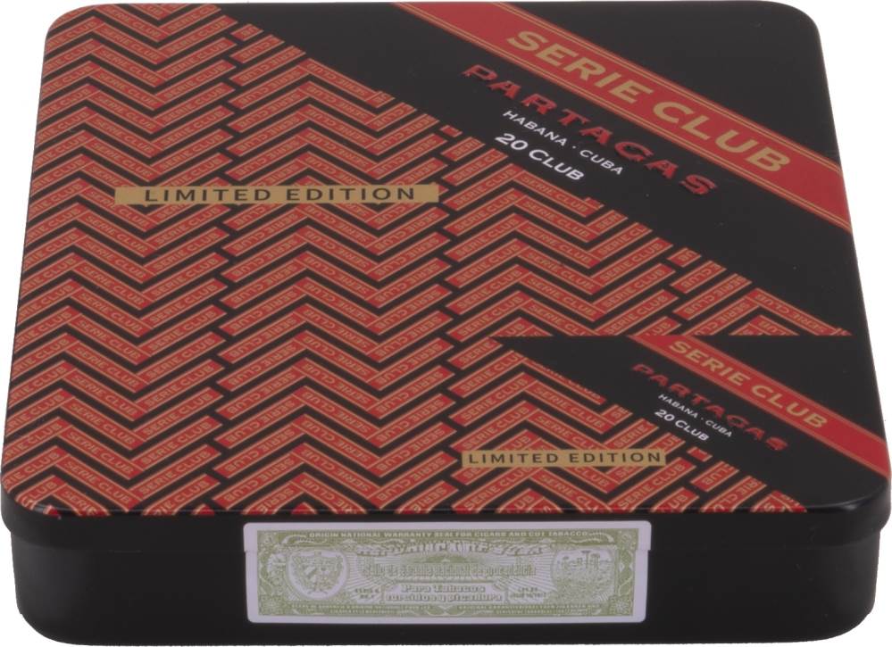 Small Cigars Partagás Serie Club packaging