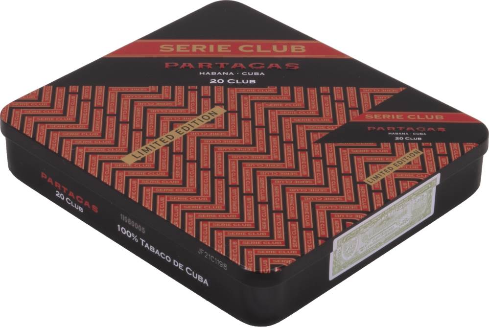Small Cigars Partagás Serie Club packaging