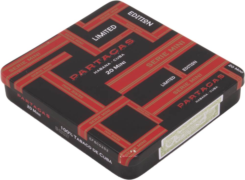 Small Cigars Partagás Serie Mini packaging