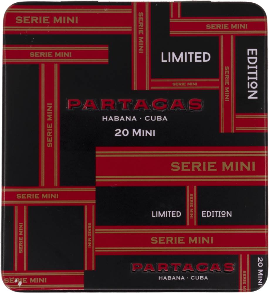 Small Cigars Partagás Serie Mini packaging