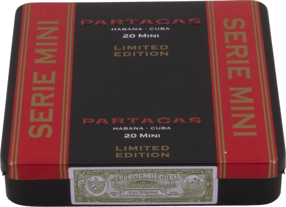 Small Cigars Partagás Serie Mini packaging