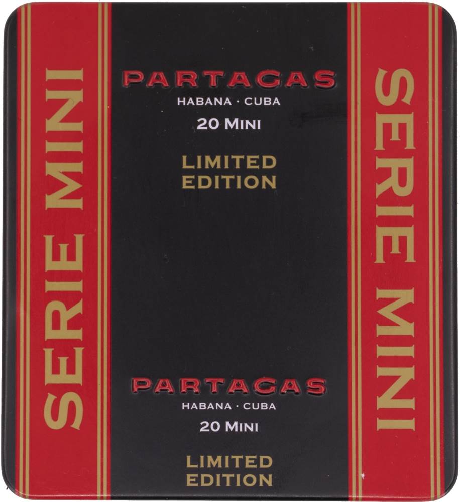 Small Cigars Partagás Serie Mini packaging
