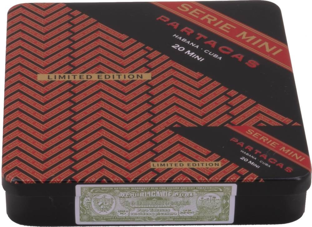 Small Cigars Partagás Serie Mini packaging