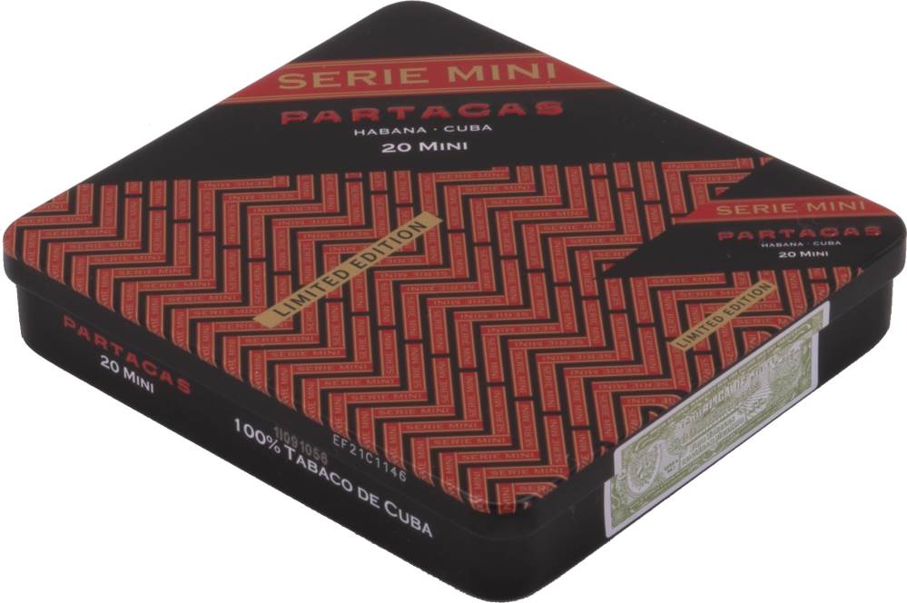 Small Cigars Partagás Serie Mini packaging