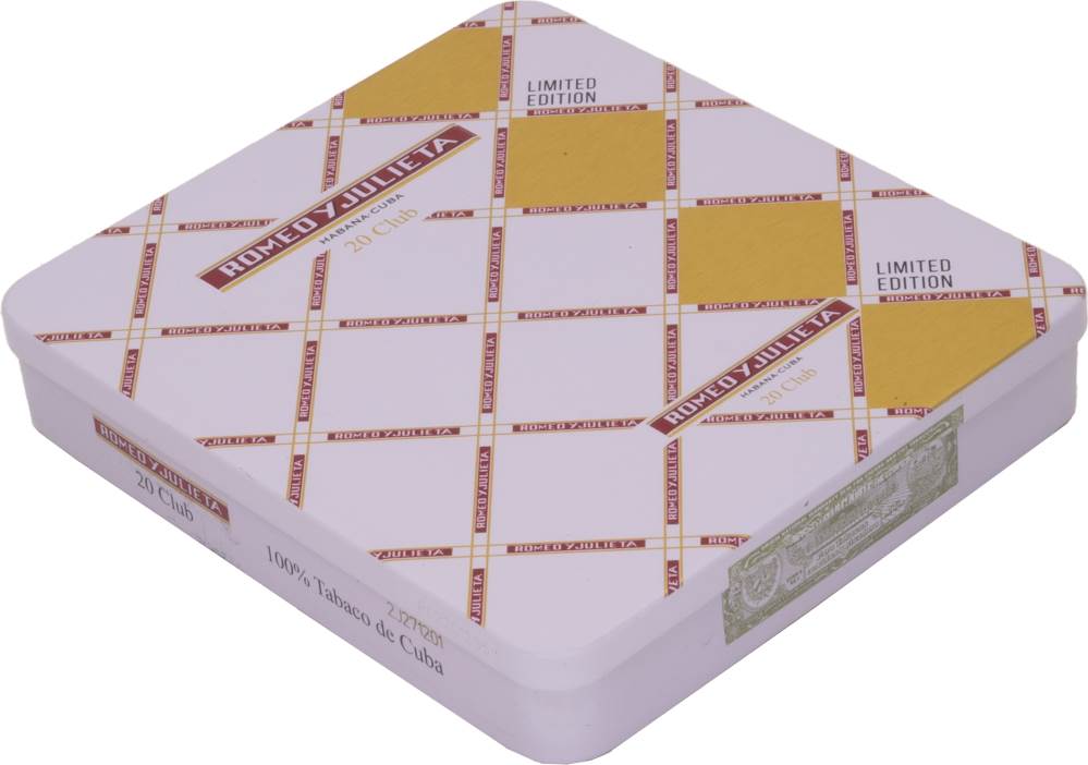 Small Cigars Romeo y Julieta Club packaging