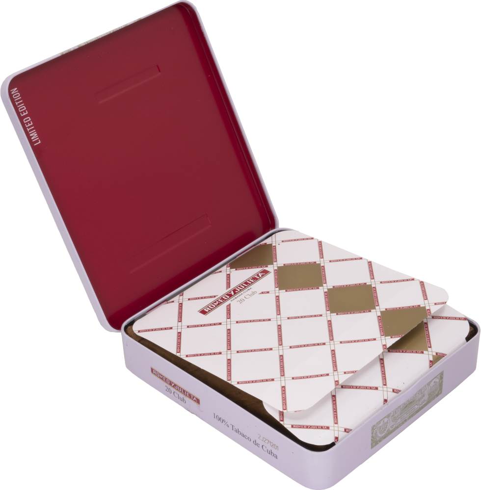 Small Cigars Romeo y Julieta Club packaging