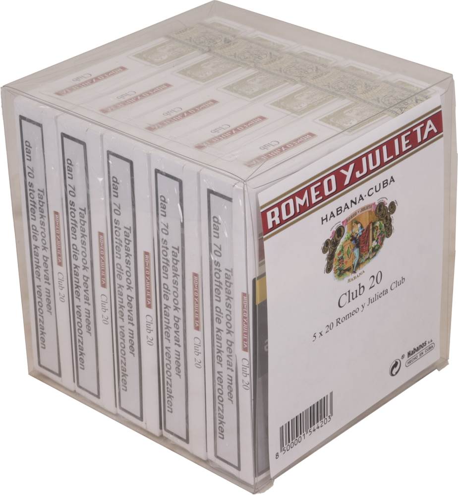Small Cigars Romeo y Julieta Club packaging