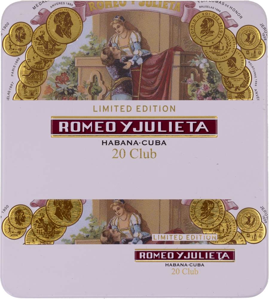 Small Cigars Romeo y Julieta Club packaging