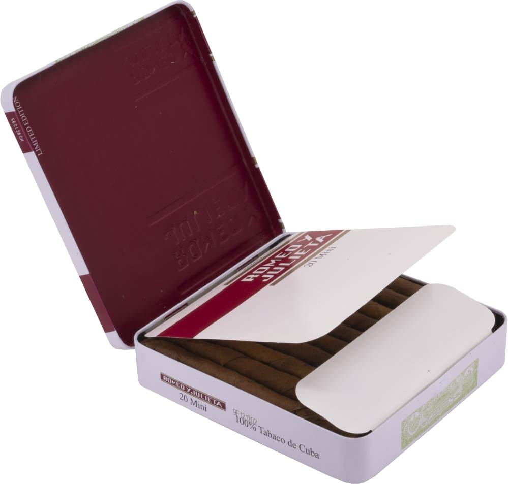 Small Cigars Romeo y Julieta Mini packaging