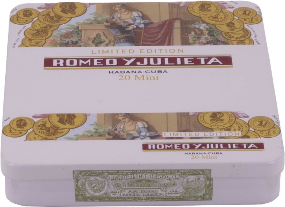 Small Cigars Romeo y Julieta Mini packaging
