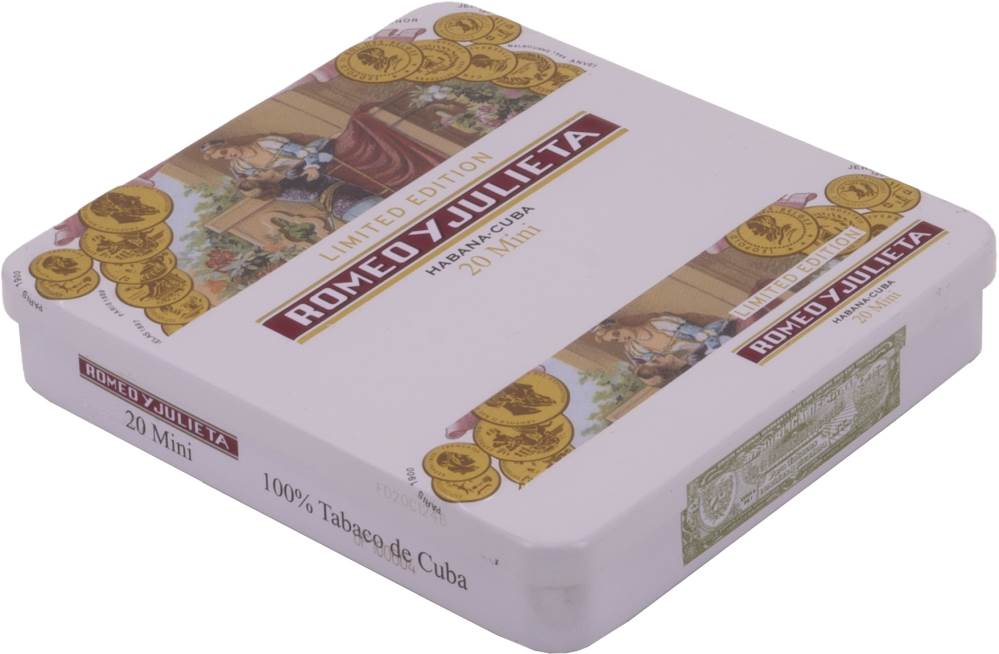 Small Cigars Romeo y Julieta Mini packaging