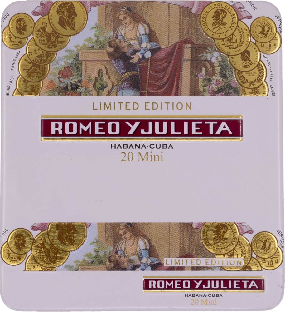 Small Cigars Romeo y Julieta Mini packaging