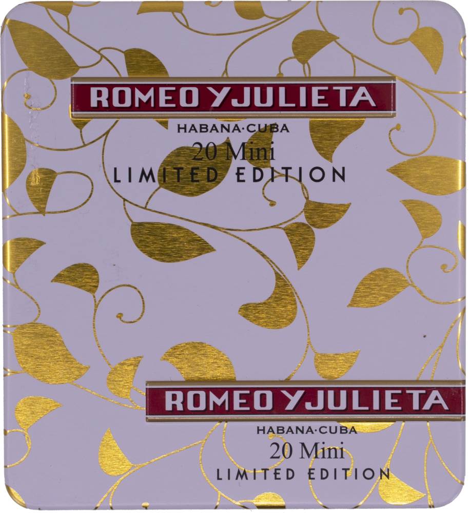 Small Cigars Romeo y Julieta Mini packaging