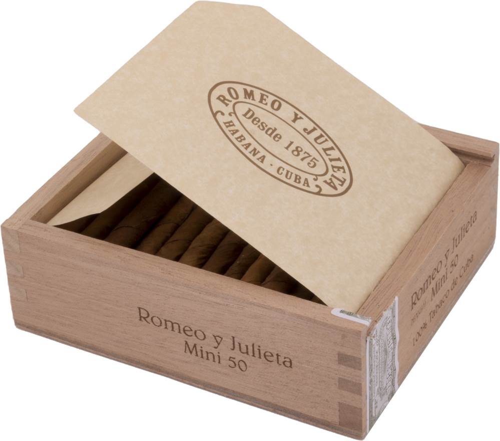 Small Cigars Romeo y Julieta Mini packaging