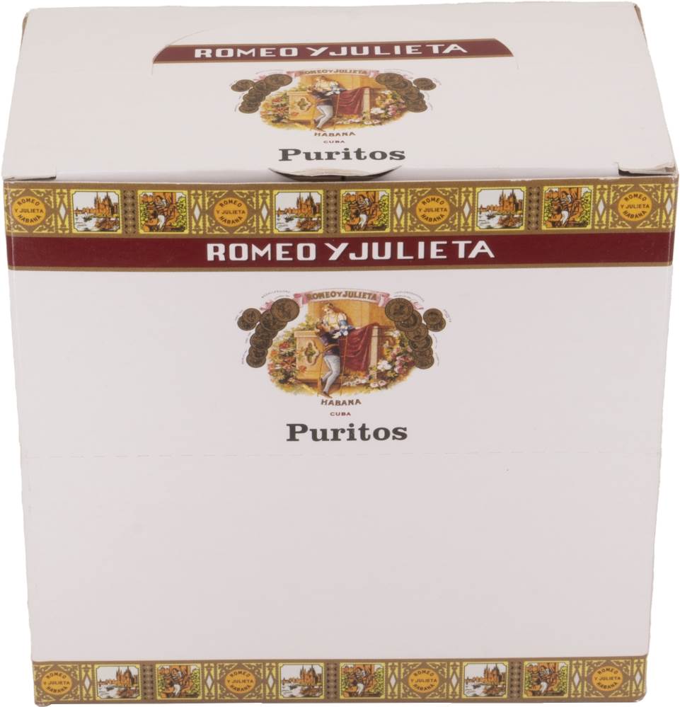 Small Cigars Romeo y Julieta Puritos packaging