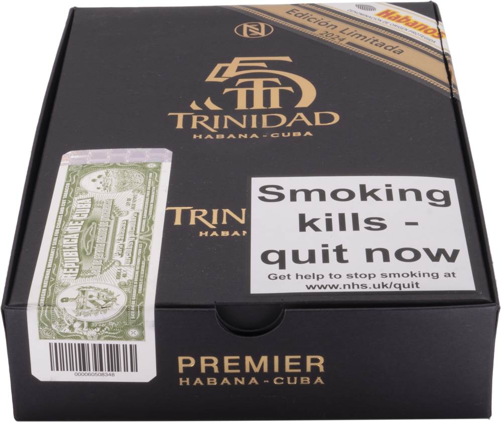 Trinidad Edición Limitada packaging