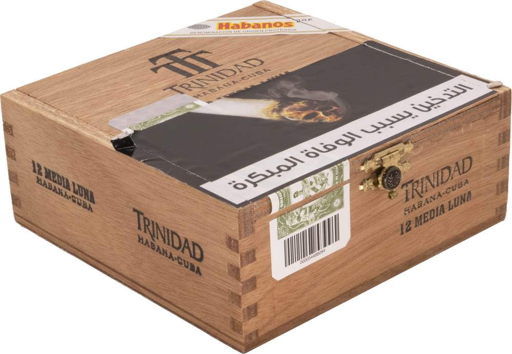 Trinidad Media Luna packaging