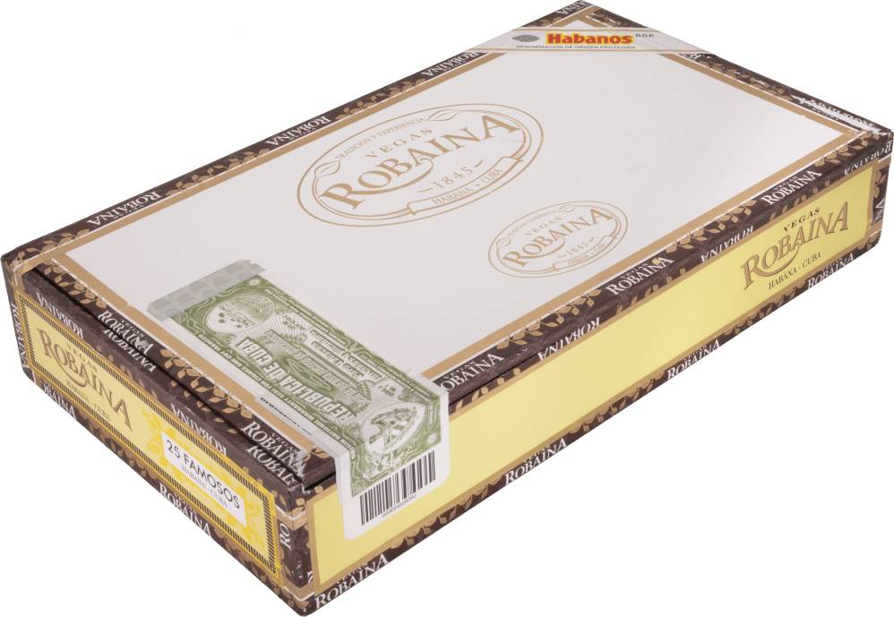 Vegas Robaina Famosos packaging