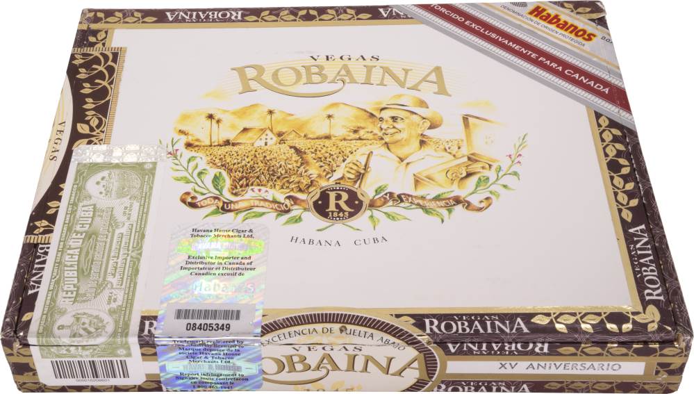 Vegas Robaina Edición Regional Canadá packaging