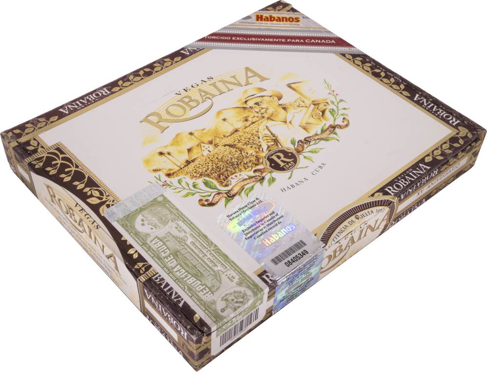 Vegas Robaina Edición Regional Canadá packaging