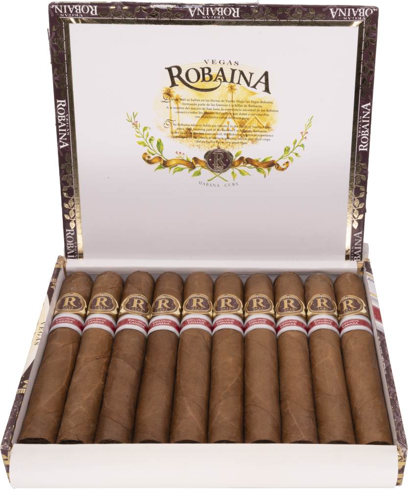 Vegas Robaina Edición Regional Canadá packaging