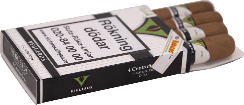Vegueros Centrofinos packaging