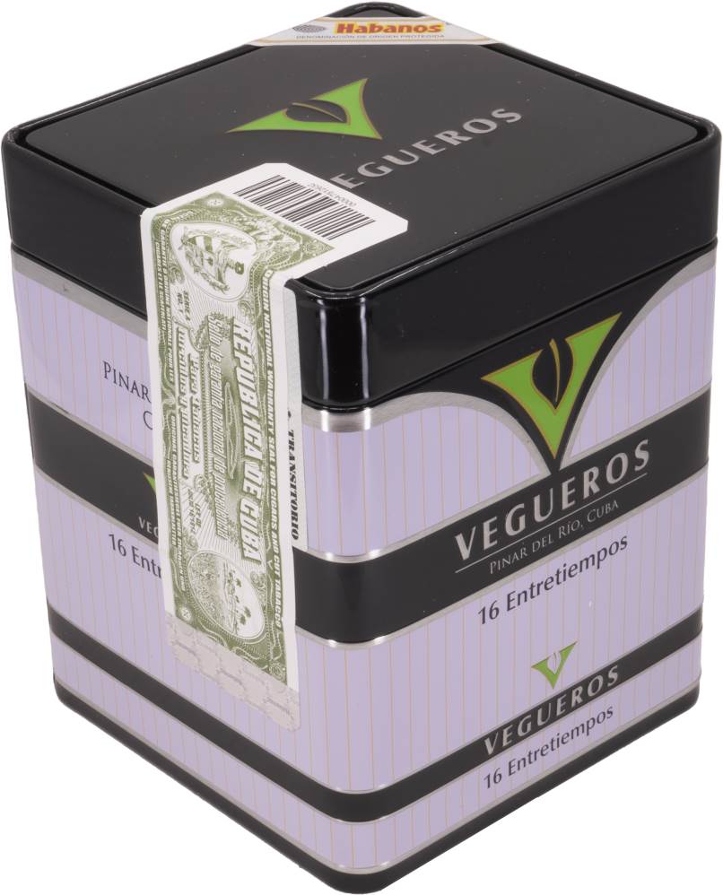 Vegueros Entretiempos packaging