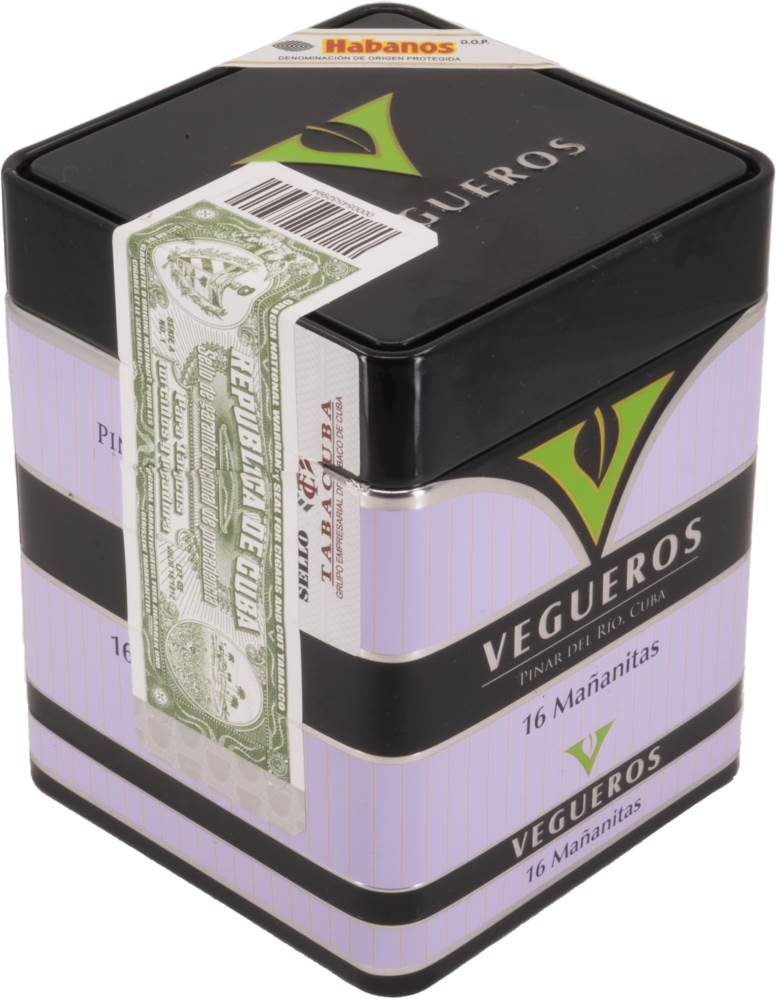 Vegueros Mañanitas packaging