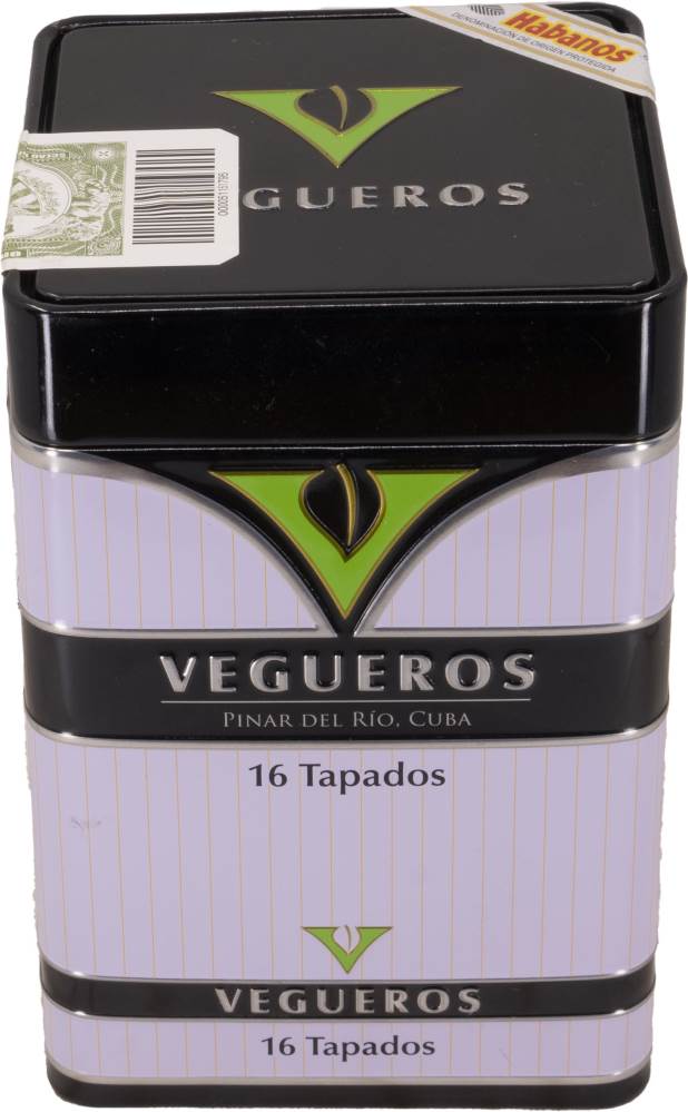 Vegueros Tapados packaging