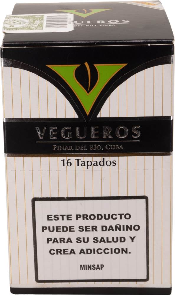 Vegueros Tapados packaging