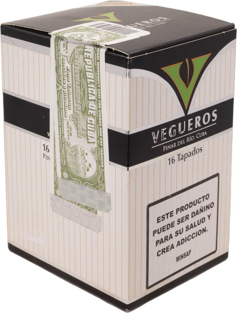Vegueros Tapados packaging